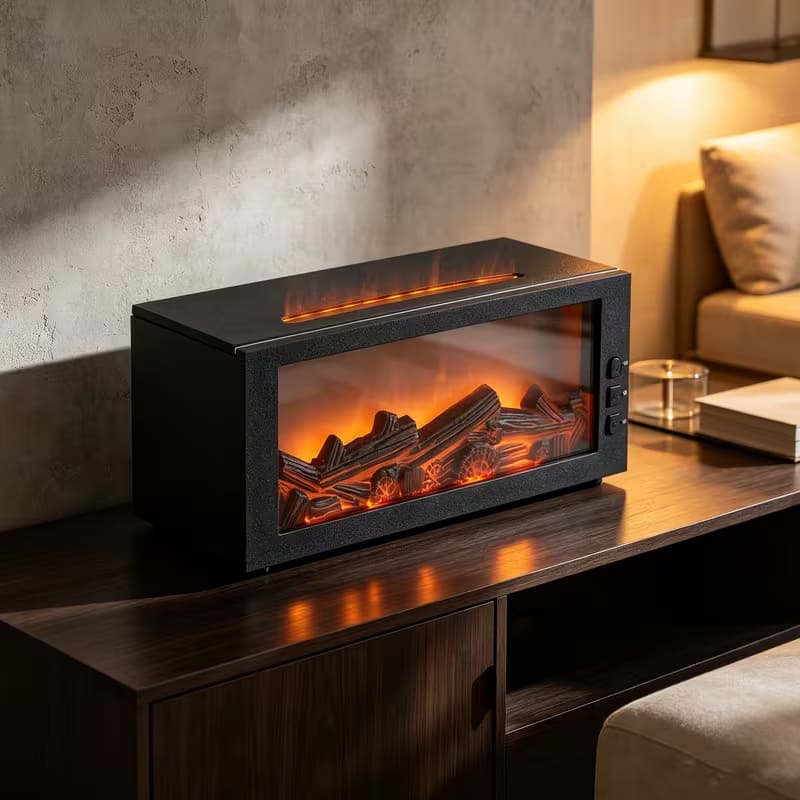 Diffuseur Effet Flamme – Brume et Lumière d’Ambiance