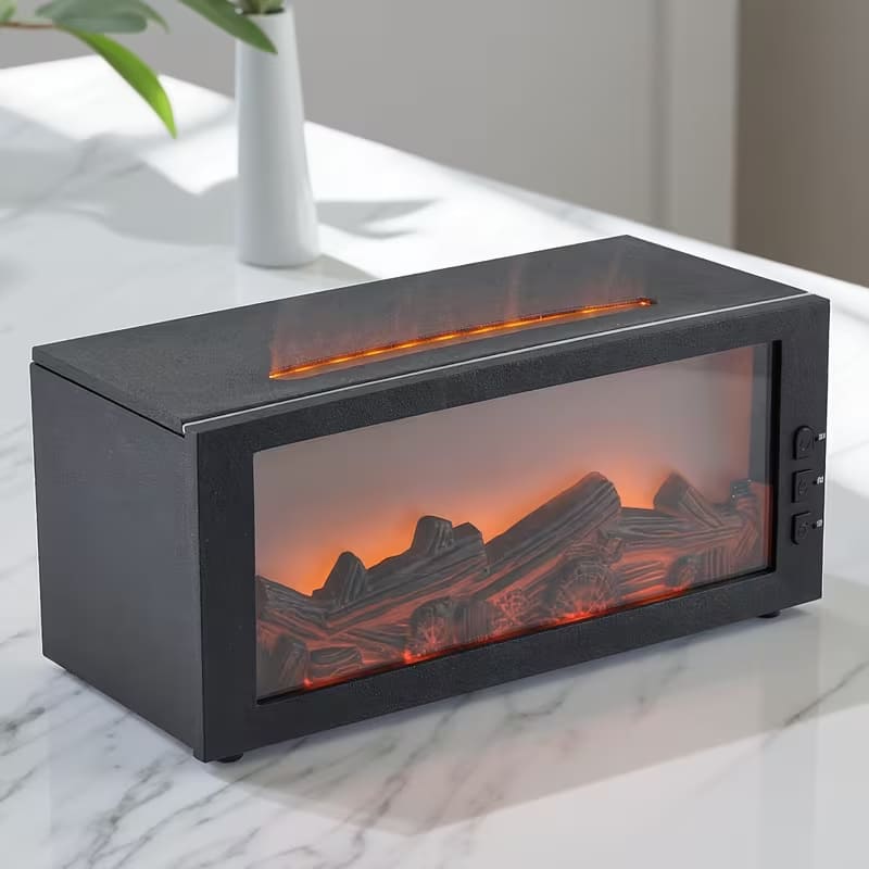 Diffuseur Effet Flamme – Brume et Lumière d’Ambiance
