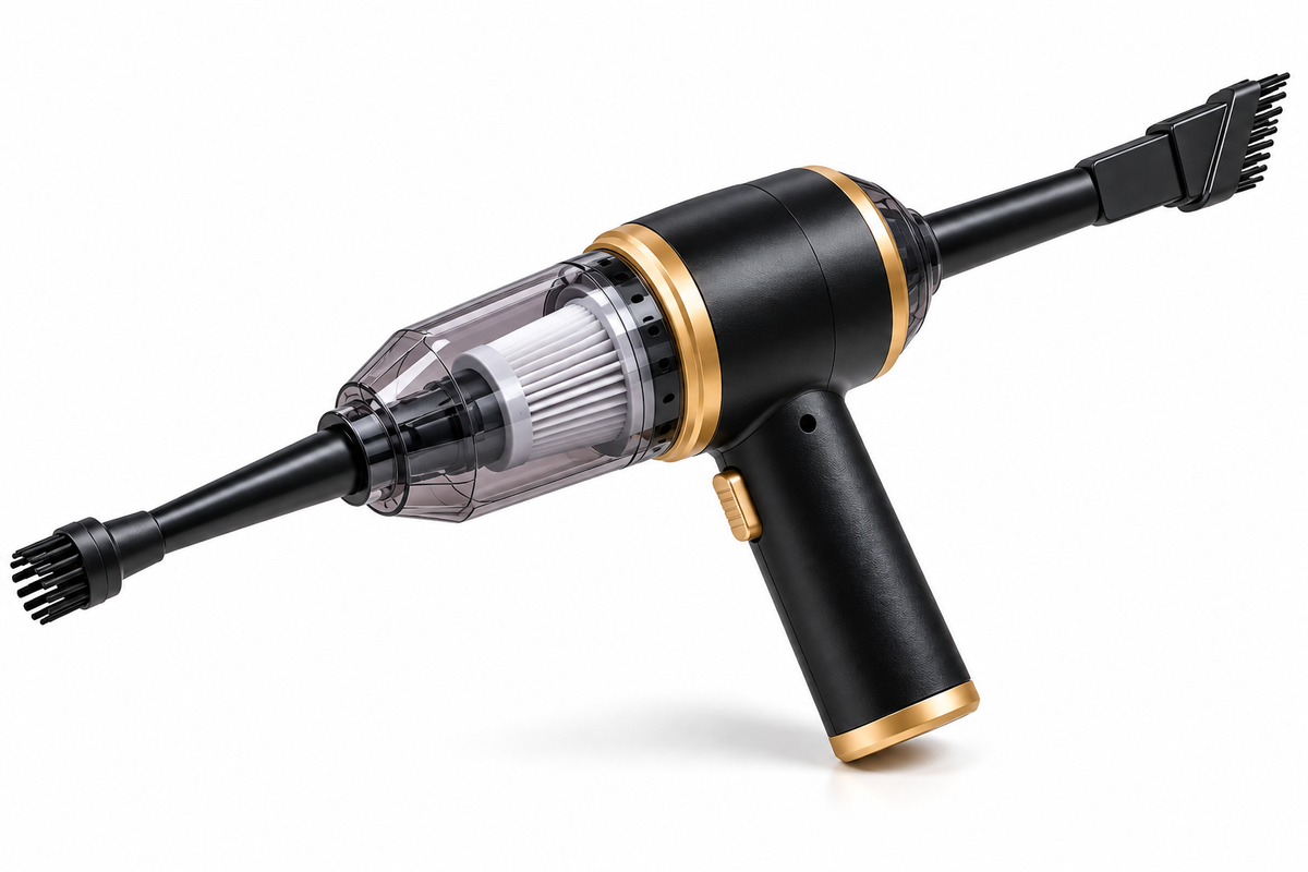 Aspirateur Souffleur Sans Fil 2-en-1 – Spécial Voiture et Maison