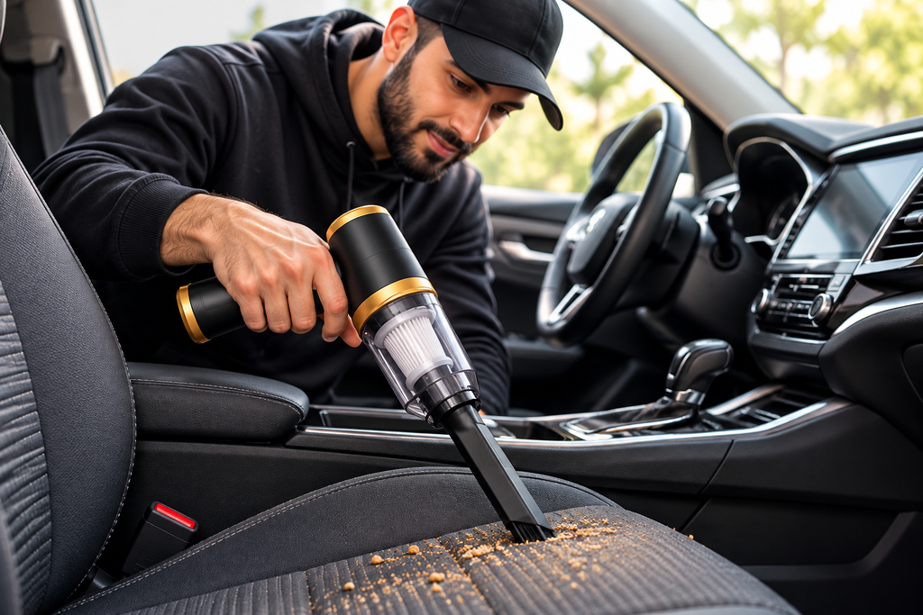 Aspirateur Souffleur Sans Fil 2-en-1 – Spécial Voiture et Maison